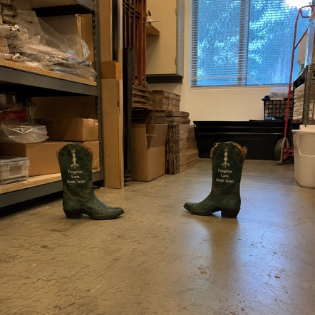 Custom cowboy boots — customer photo